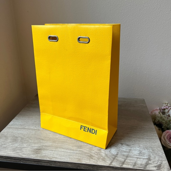 Fendi paper shopping bag Clearance